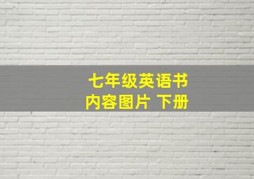 七年级英语书内容图片 下册